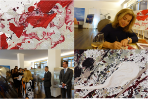 Vernissage Ahlam Shalabi at Art Trading & Finance